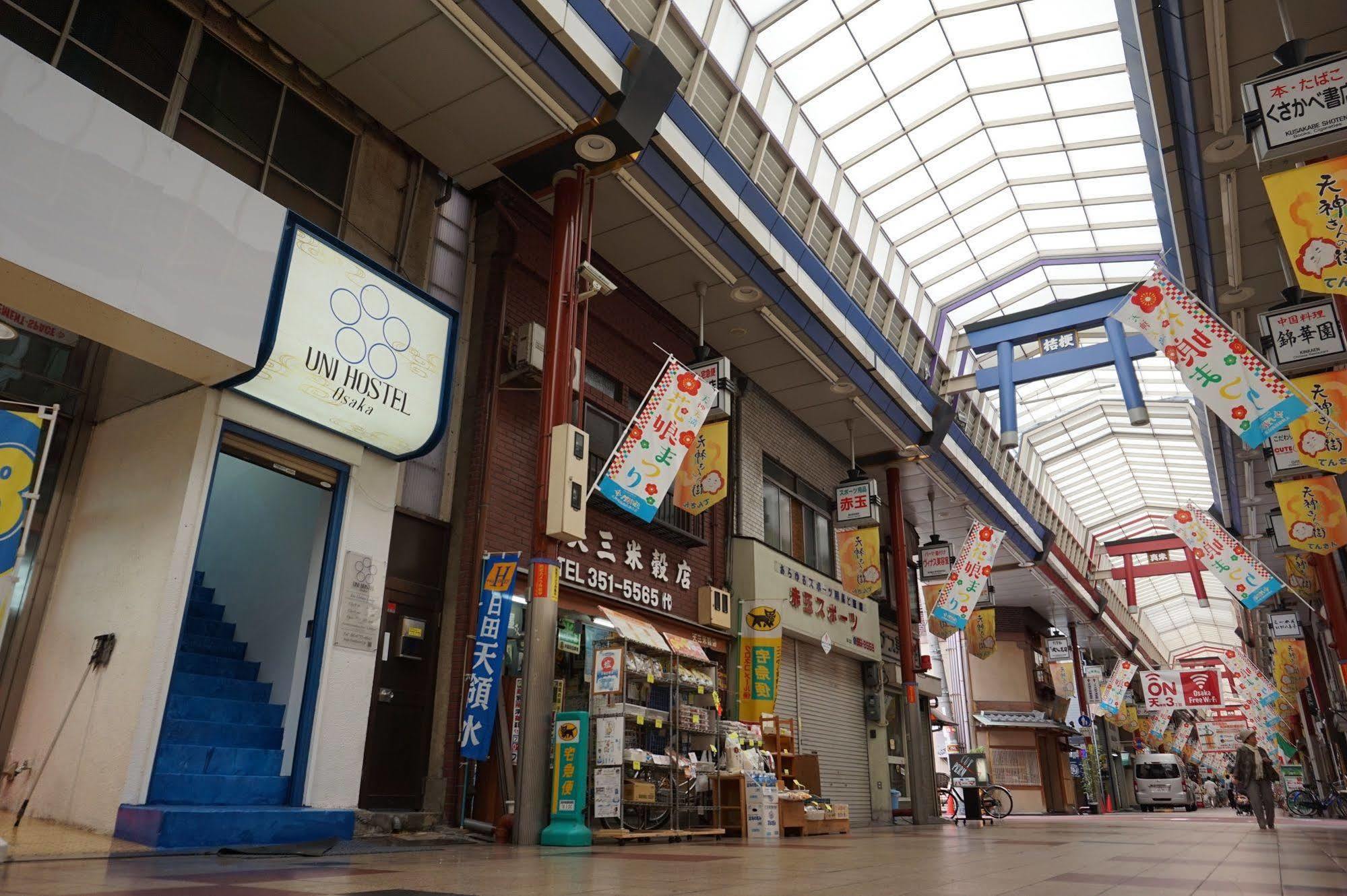 Uni Hostel Osaka Ngoại thất bức ảnh